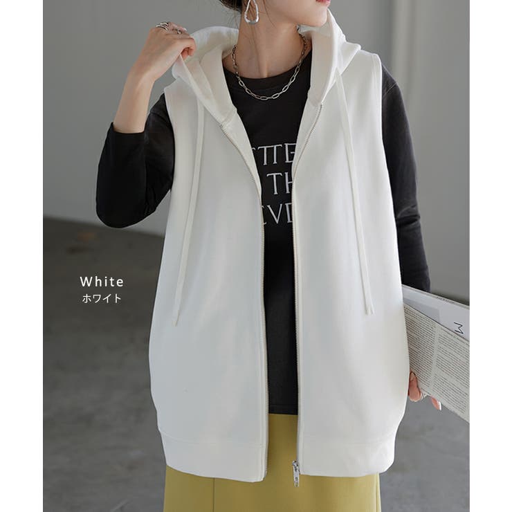 ベスト スウェット パーカー | HUG.U | 詳細画像11 