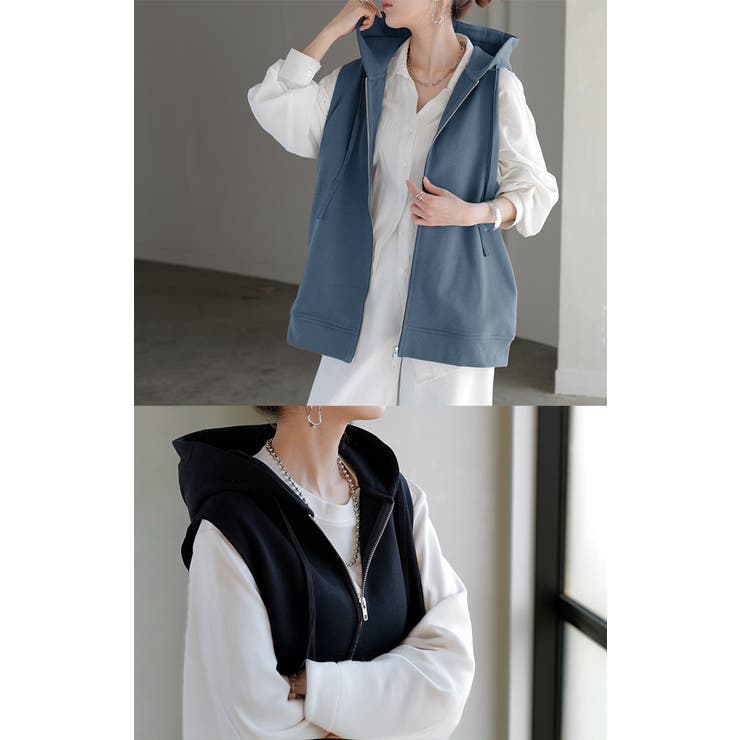 ベスト スウェット パーカー | HUG.U | 詳細画像19 