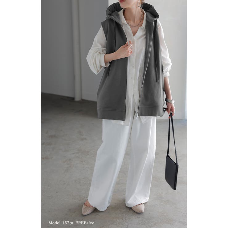 ベスト スウェット パーカー | HUG.U | 詳細画像21 