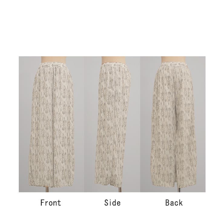 パンツ 柄 ワイド | HUG.U | 詳細画像20 