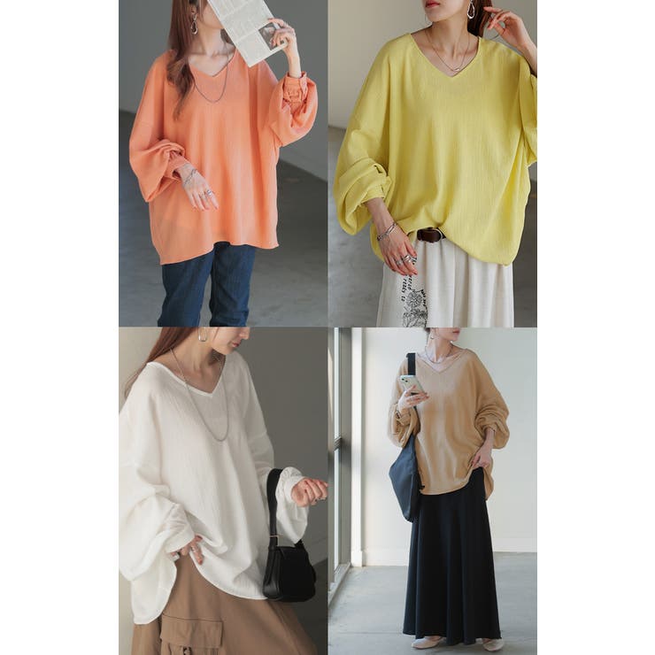 シャツ 楊柳シャツ レディース | HUG.U | 詳細画像22 