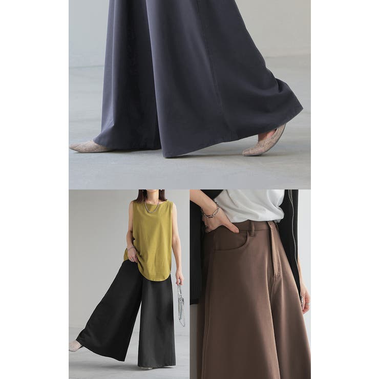 パンツ ワイド レディース | HUG.U | 詳細画像22 