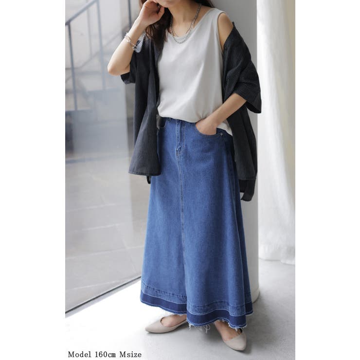 スカート デニム ロング | HUG.U | 詳細画像22 
