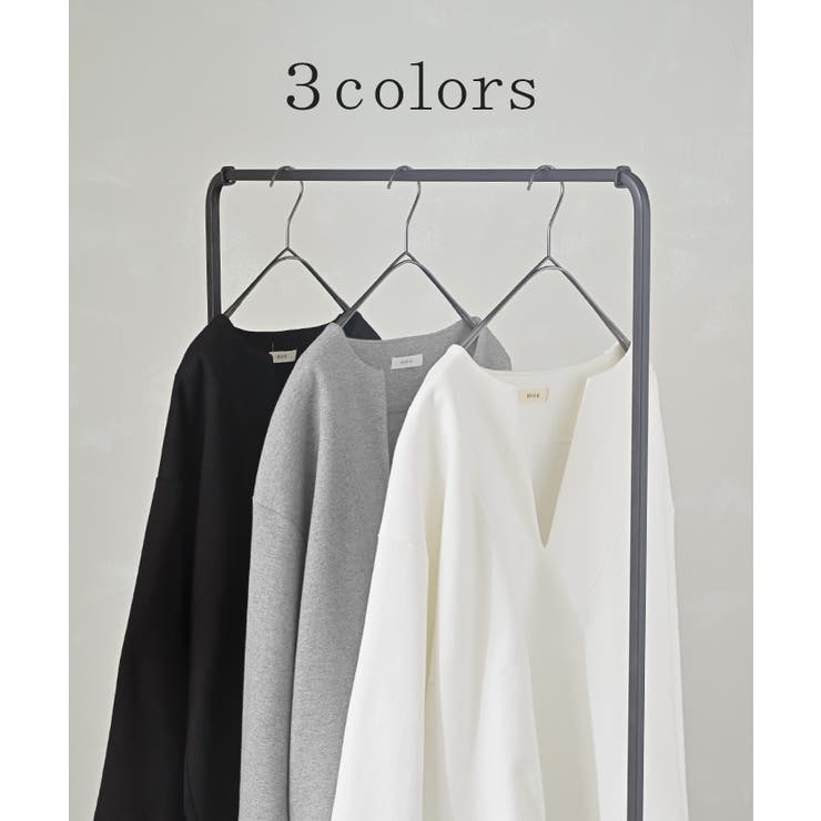 スウェット Vネック レディース | HUG.U | 詳細画像10 