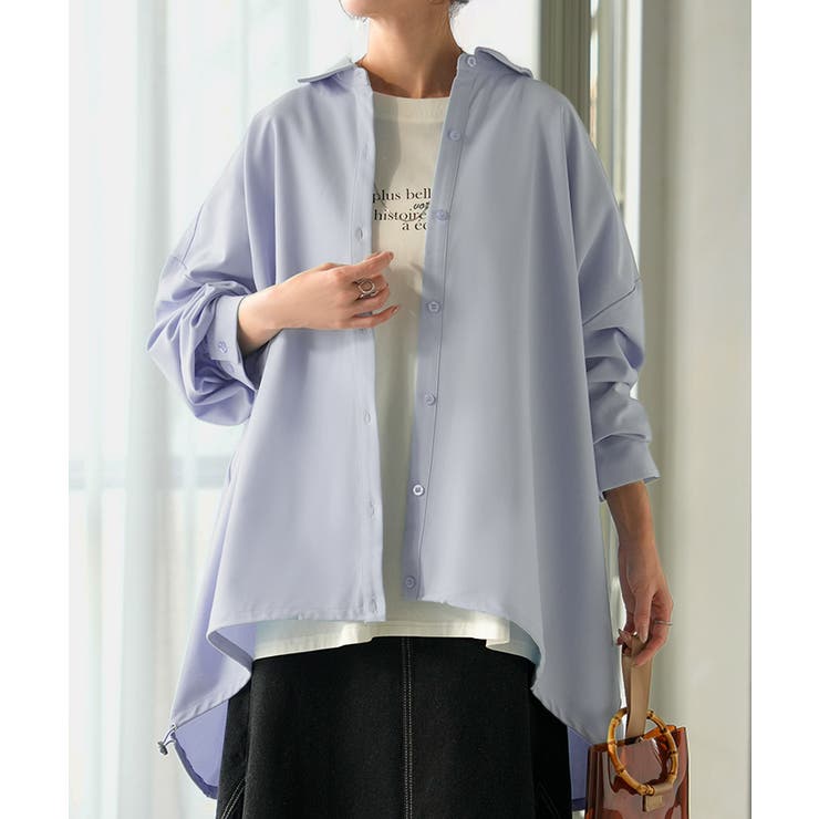 シャツ チュニック ロング | HUG.U | 詳細画像5 