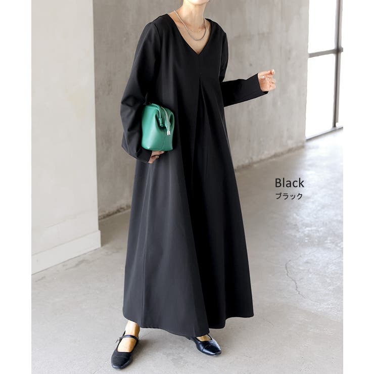 ワンピース ロング イージーケア | HUG.U | 詳細画像14 