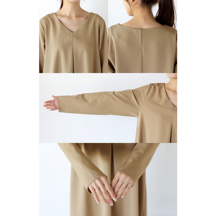 ワンピース ロング イージーケア | HUG.U | 詳細画像21 