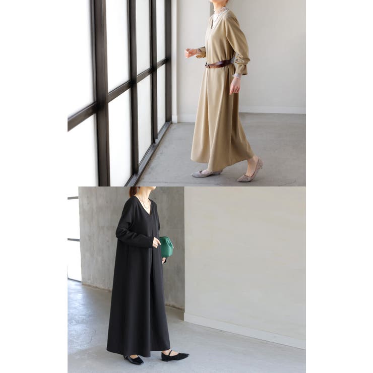 ワンピース ロング イージーケア | HUG.U | 詳細画像7 