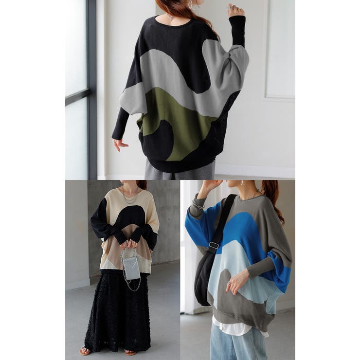 ニット ドルマン サマーニット | HUG.U | 詳細画像21 