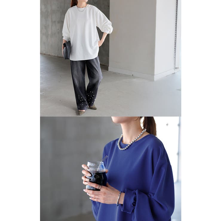 ロンT ブラウス レディース | HUG.U | 詳細画像20 