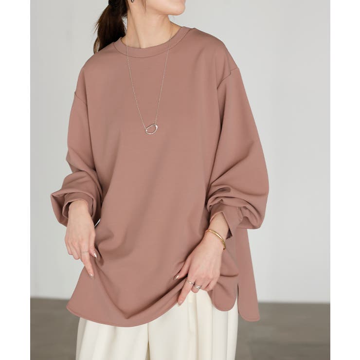 ダスティピンク | ロンT ブラウス レディース | HUG.U