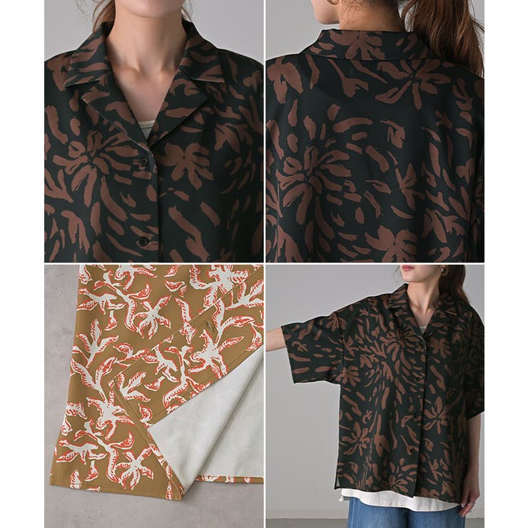 シャツ 柄 レディース | HUG.U | 詳細画像22 