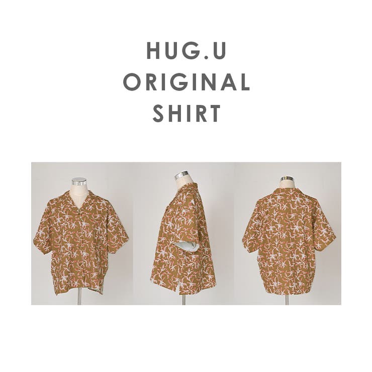 シャツ 柄 レディース | HUG.U | 詳細画像23 