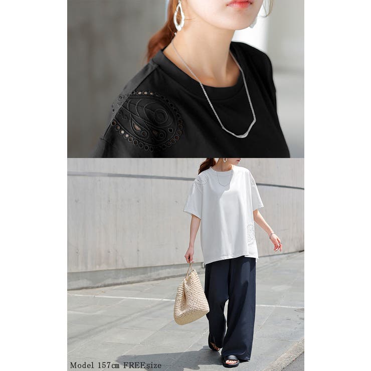 Tシャツ 接触冷感 ペイズリー | HUG.U | 詳細画像22 