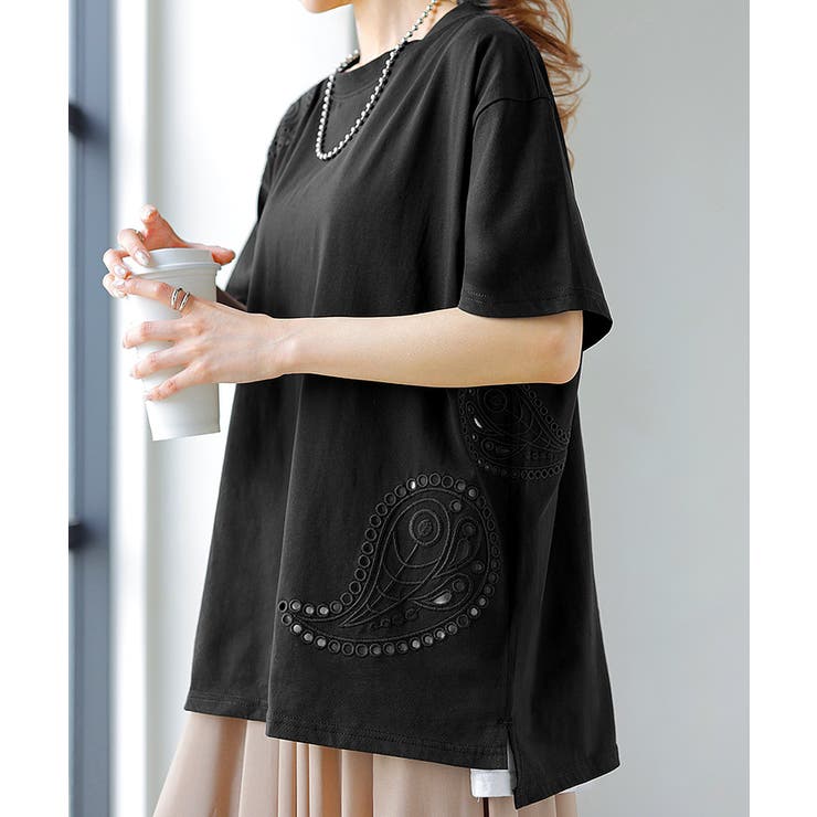 Tシャツ 接触冷感 ペイズリー | HUG.U | 詳細画像23 