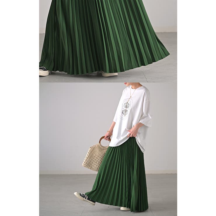 スカート プリーツ プリーツスカート | HUG.U | 詳細画像21 