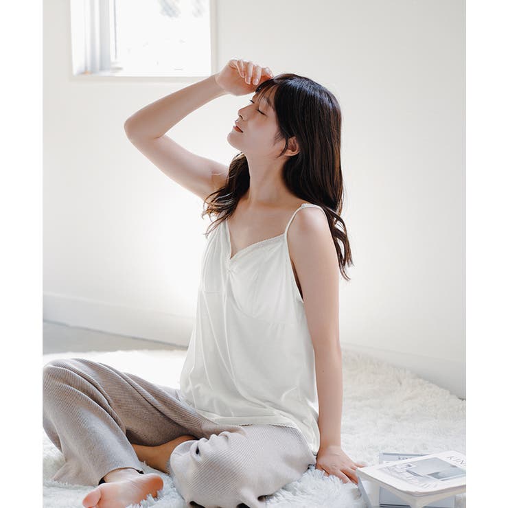 ブラトップ キャミソール カップ付き | HUG.U | 詳細画像12 