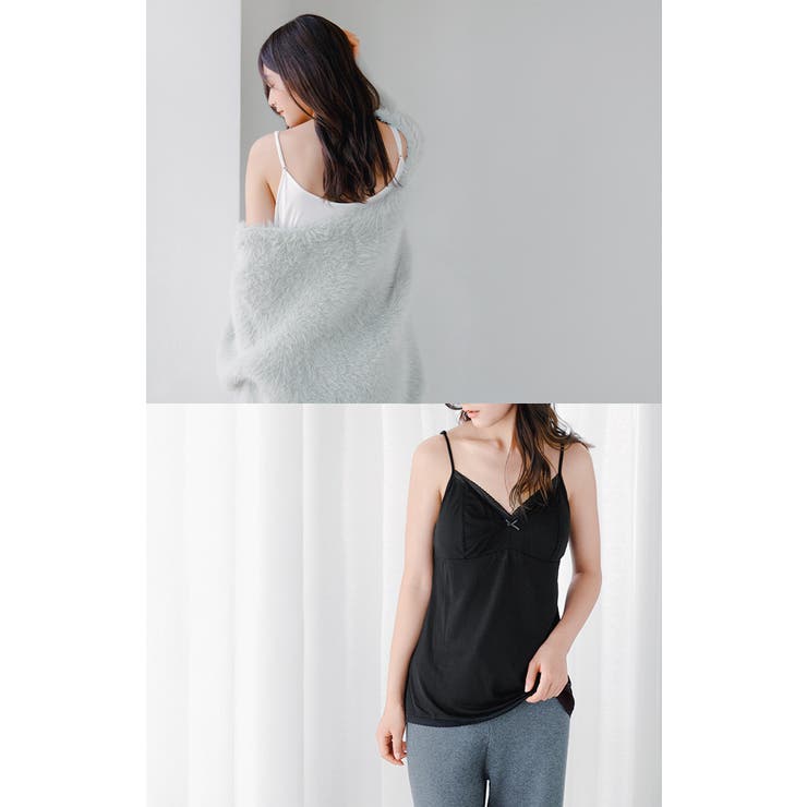 ブラトップ キャミソール カップ付き | HUG.U | 詳細画像18 