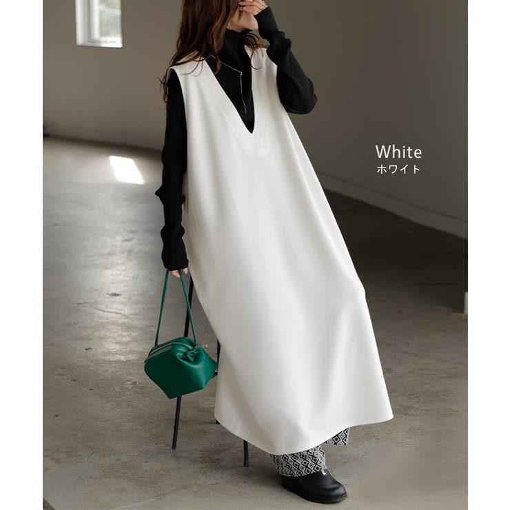 ワンピース 超伸び 深V | HUG.U | 詳細画像12 