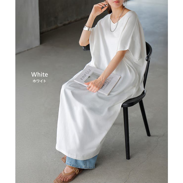 ワンピース ロング 半袖 | HUG.U | 詳細画像21 