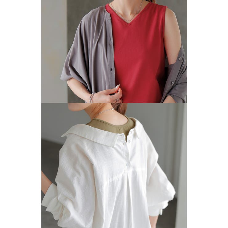 タンクトップ レイヤード インナー | HUG.U | 詳細画像25 