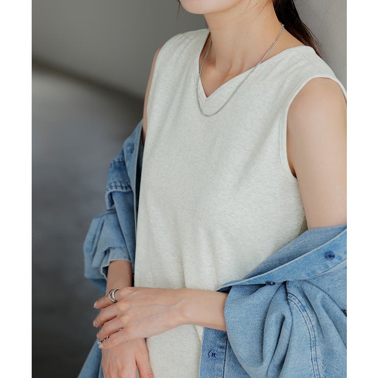 オートミール | タンクトップ レイヤード インナー | HUG.U