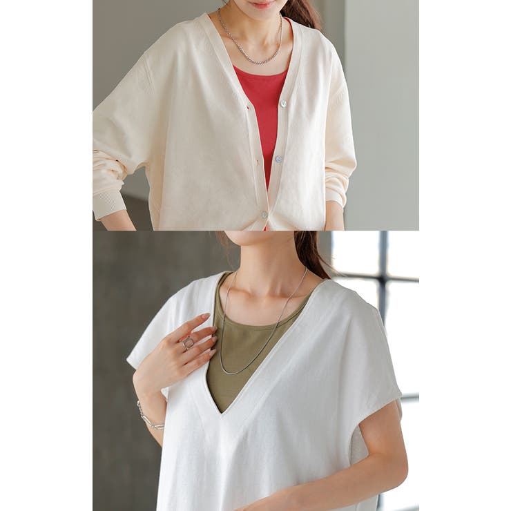 タンクトップ レイヤード インナー | HUG.U | 詳細画像25 