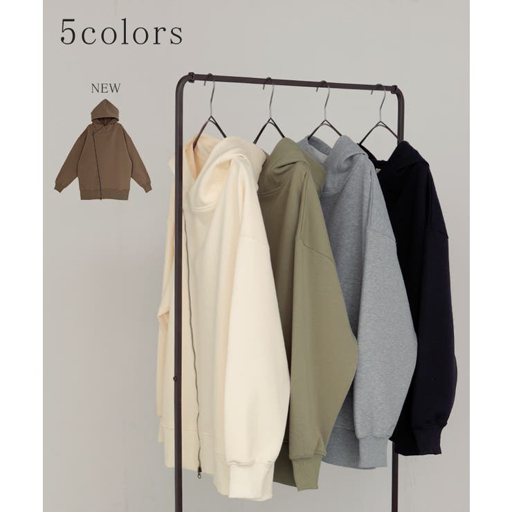 パーカー チュニック アシメ | HUG.U | 詳細画像11 