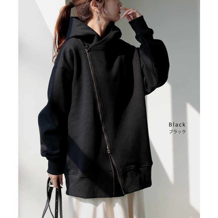 パーカー チュニック アシメ | HUG.U | 詳細画像13 