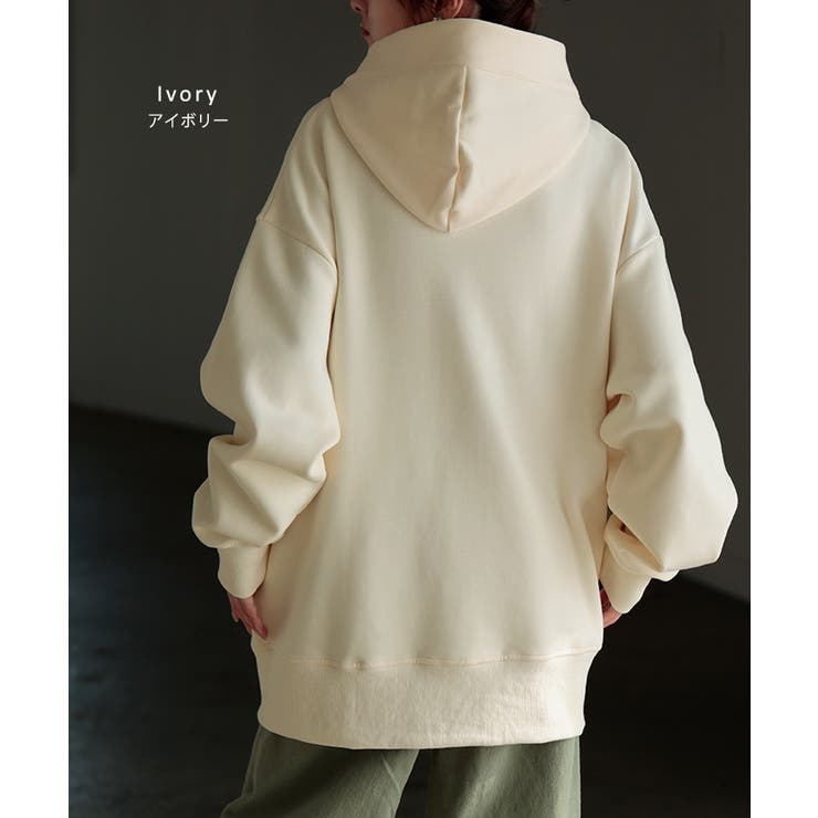 パーカー チュニック アシメ | HUG.U | 詳細画像15 