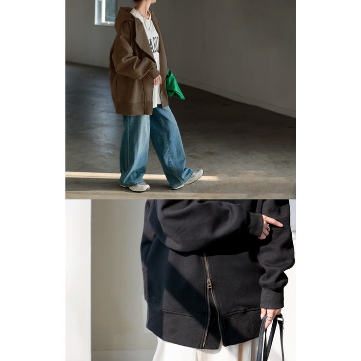 パーカー チュニック アシメ | HUG.U | 詳細画像17 