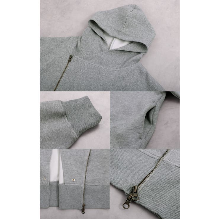 パーカー チュニック アシメ | HUG.U | 詳細画像21 