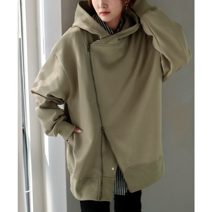 パーカー チュニック アシメ | HUG.U | 詳細画像7 