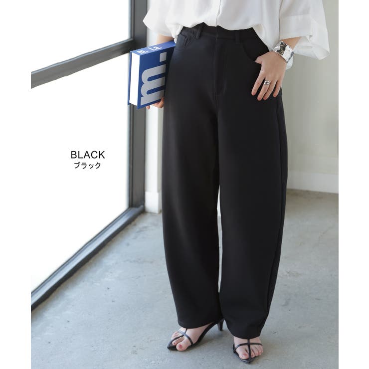 パンツ バレルレッグ レディース | HUG.U | 詳細画像13 