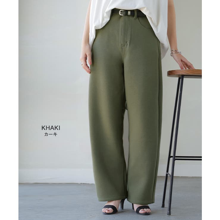 パンツ バレルレッグ レディース | HUG.U | 詳細画像15 