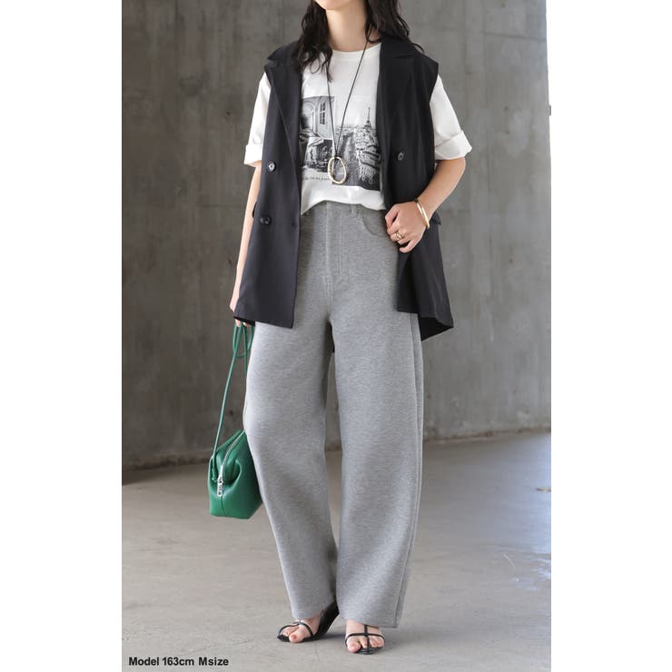 パンツ バレルレッグ レディース | HUG.U | 詳細画像9 