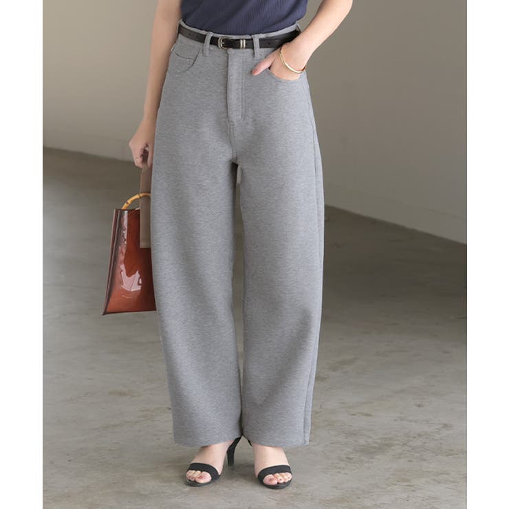 グレー | パンツ バレルレッグ レディース | HUG.U