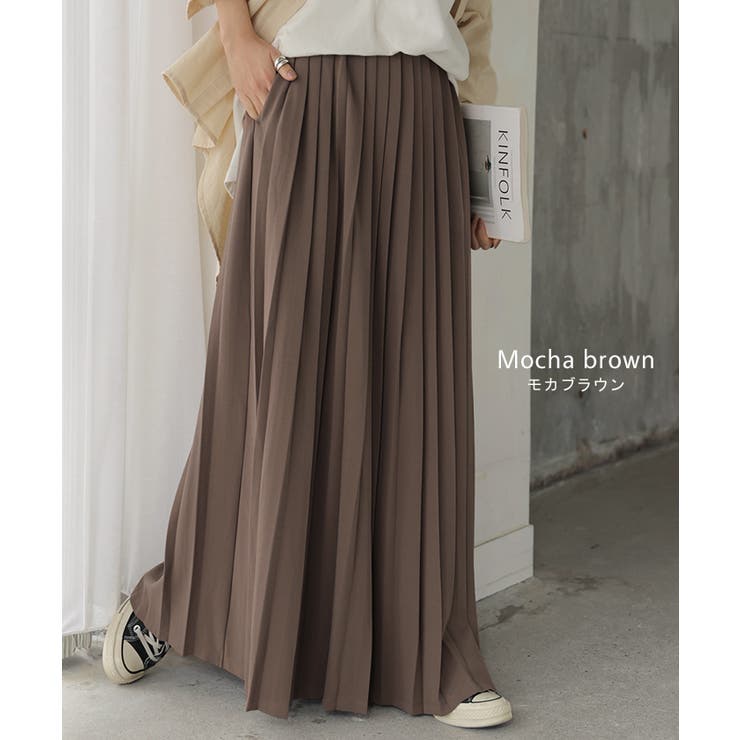 スカート プリーツ ロング | HUG.U | 詳細画像17 