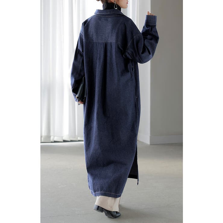 ワンピース シャツ デニム | HUG.U | 詳細画像19 