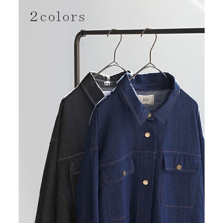 ワンピース シャツ デニム | HUG.U | 詳細画像9 