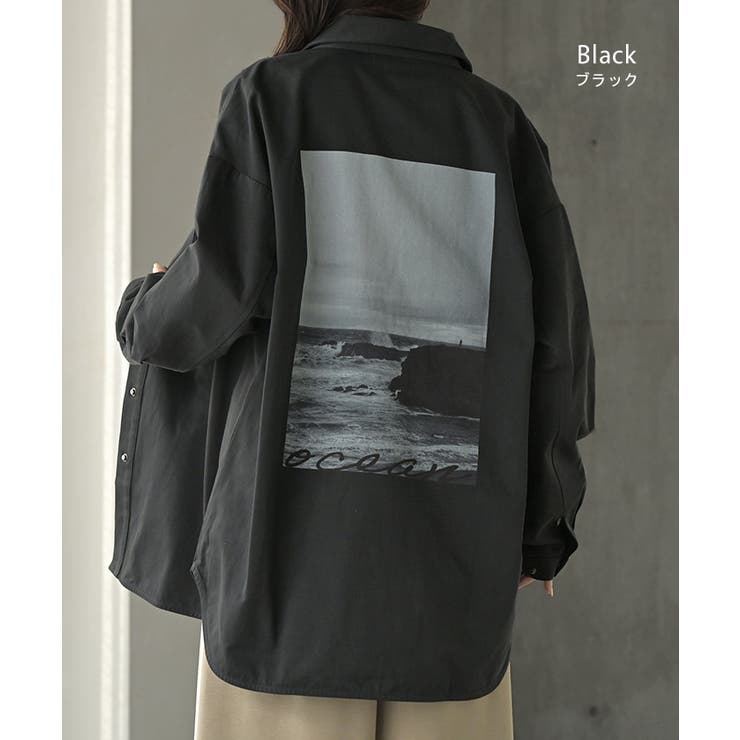 ジャケット バック プリント | HUG.U | 詳細画像12 