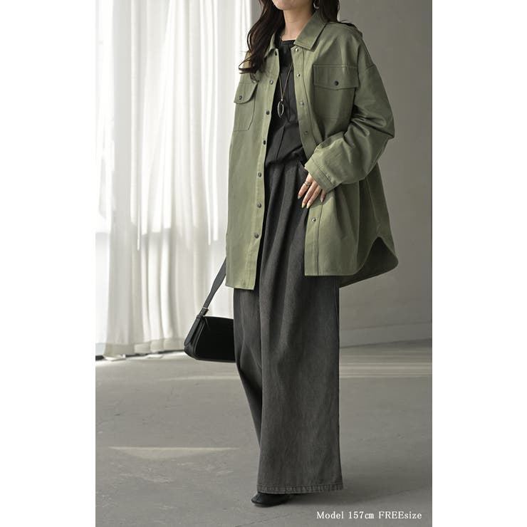 ジャケット バック プリント | HUG.U | 詳細画像3 