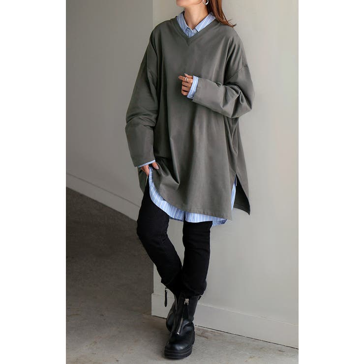 ロンT 選べる ネック | HUG.U | 詳細画像18 