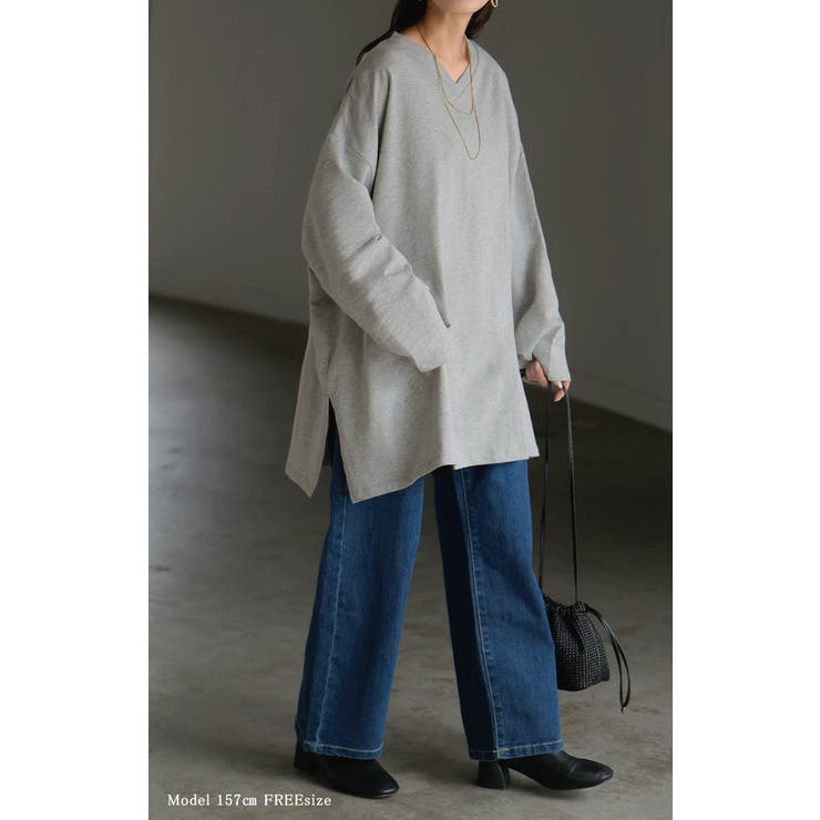 ロンT 選べる ネック | HUG.U | 詳細画像4 