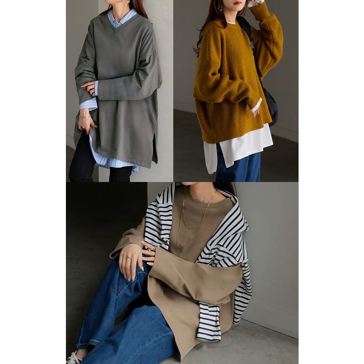 ロンT 選べる ネック | HUG.U | 詳細画像8 