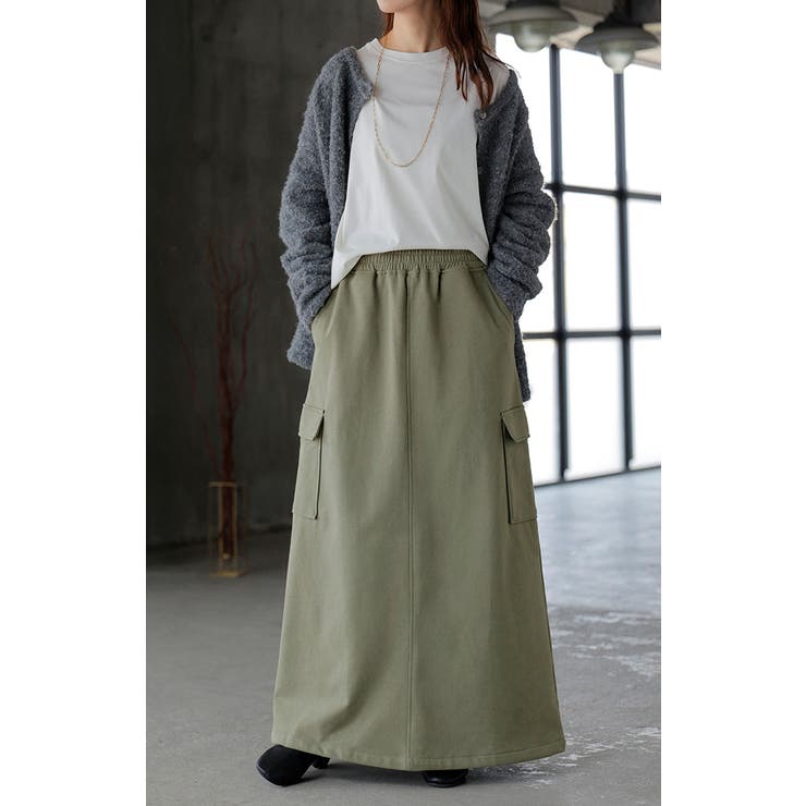 スカート スウェット ロング | HUG.U | 詳細画像19 