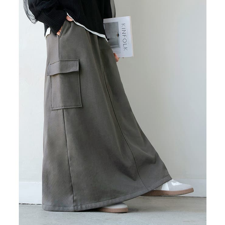 スカート スウェット ロング | HUG.U | 詳細画像5 