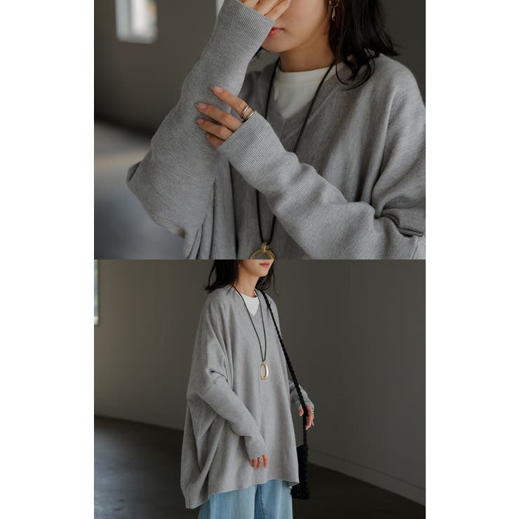 ニット 選べる ネック | HUG.U | 詳細画像14 