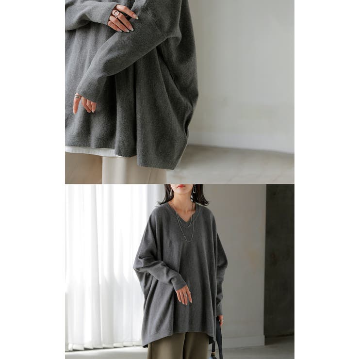 ニット 選べる ネック | HUG.U | 詳細画像24 