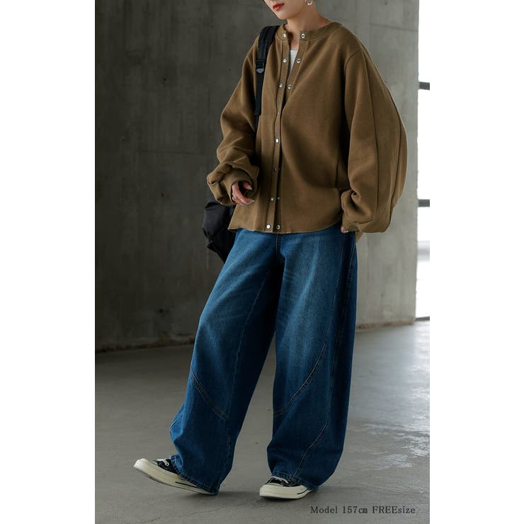 カーディガン ワッフル アウター | HUG.U | 詳細画像10